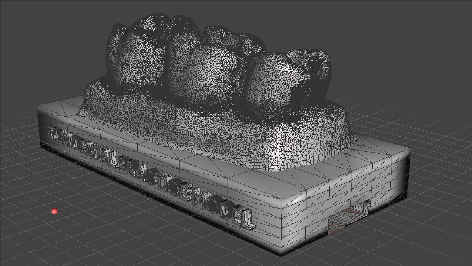 EDM Dental Practice Standard Upper Model Class 1 and 2 3D print model_6