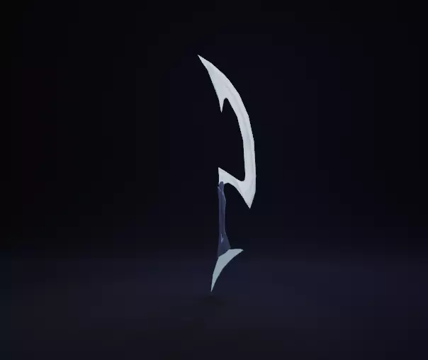 Moon fantasy sword RPG  3D model_0