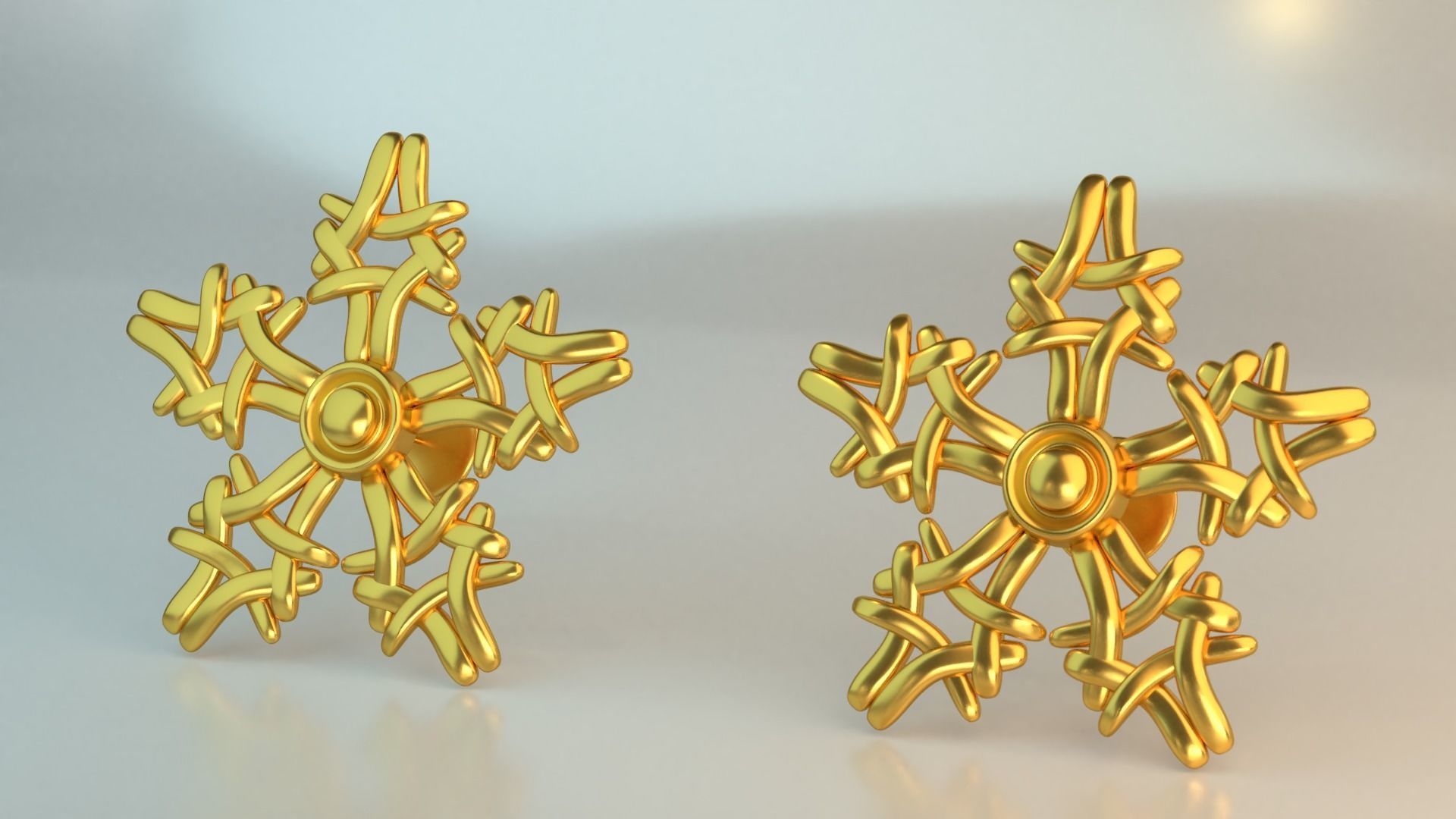 Ear Rings 3D model_2