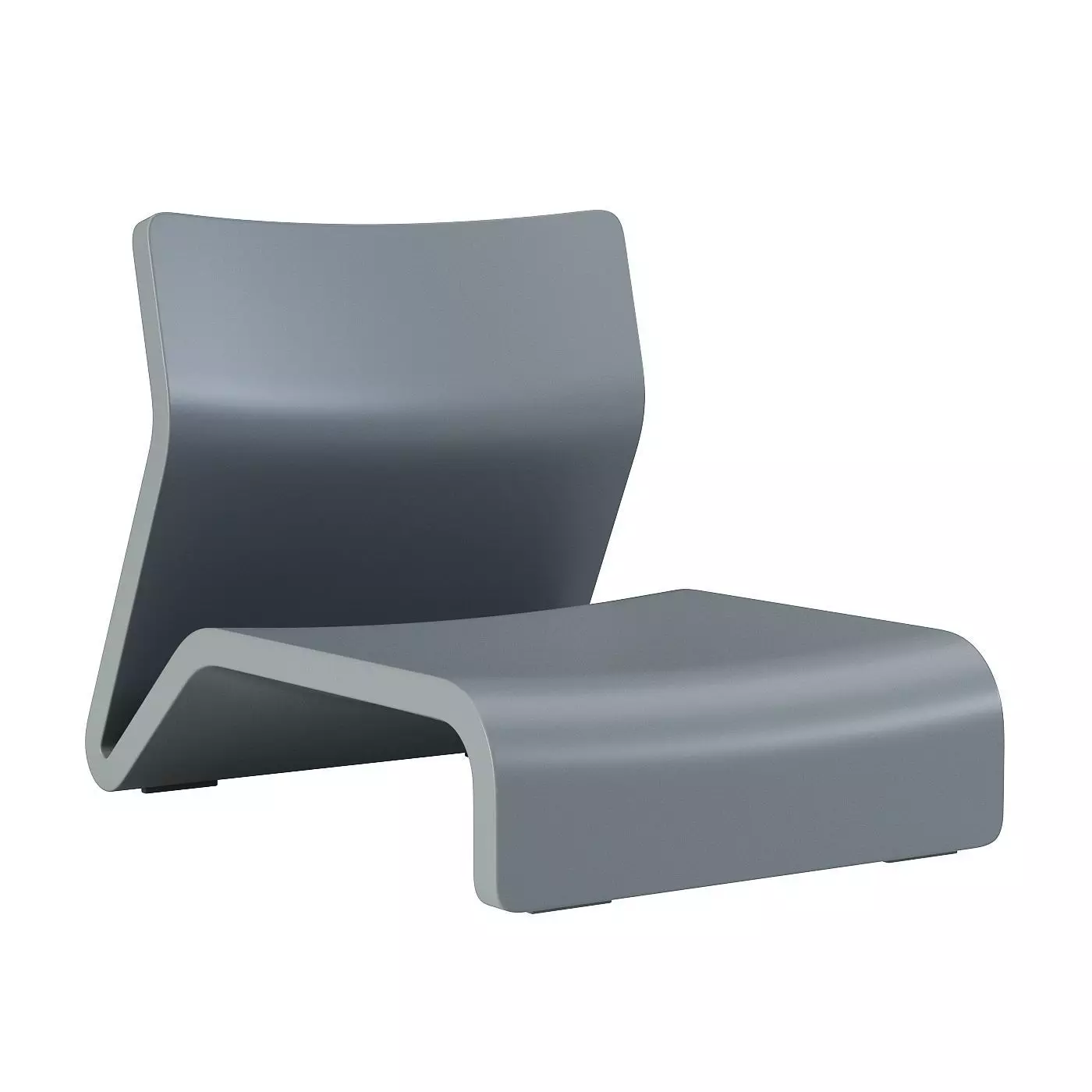 Diabla Clip Chair Low-poly 3D model
