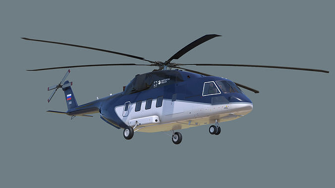 Mi-38 helicopter 3D model