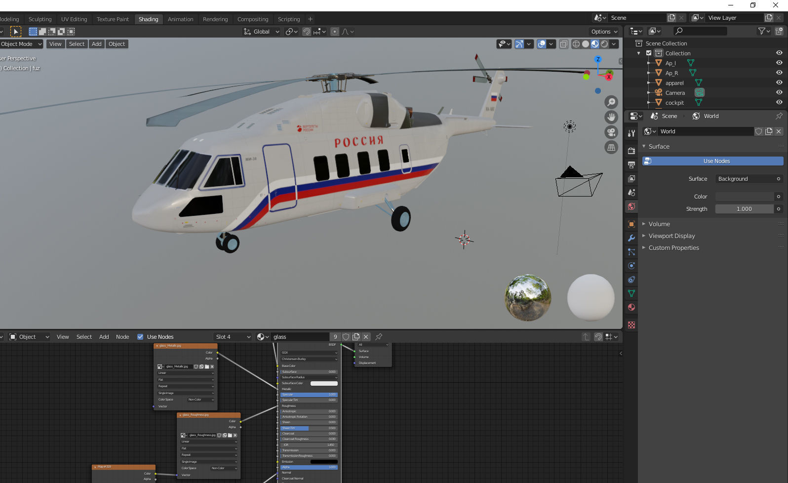 Mi-38 helicopter 3D model_18