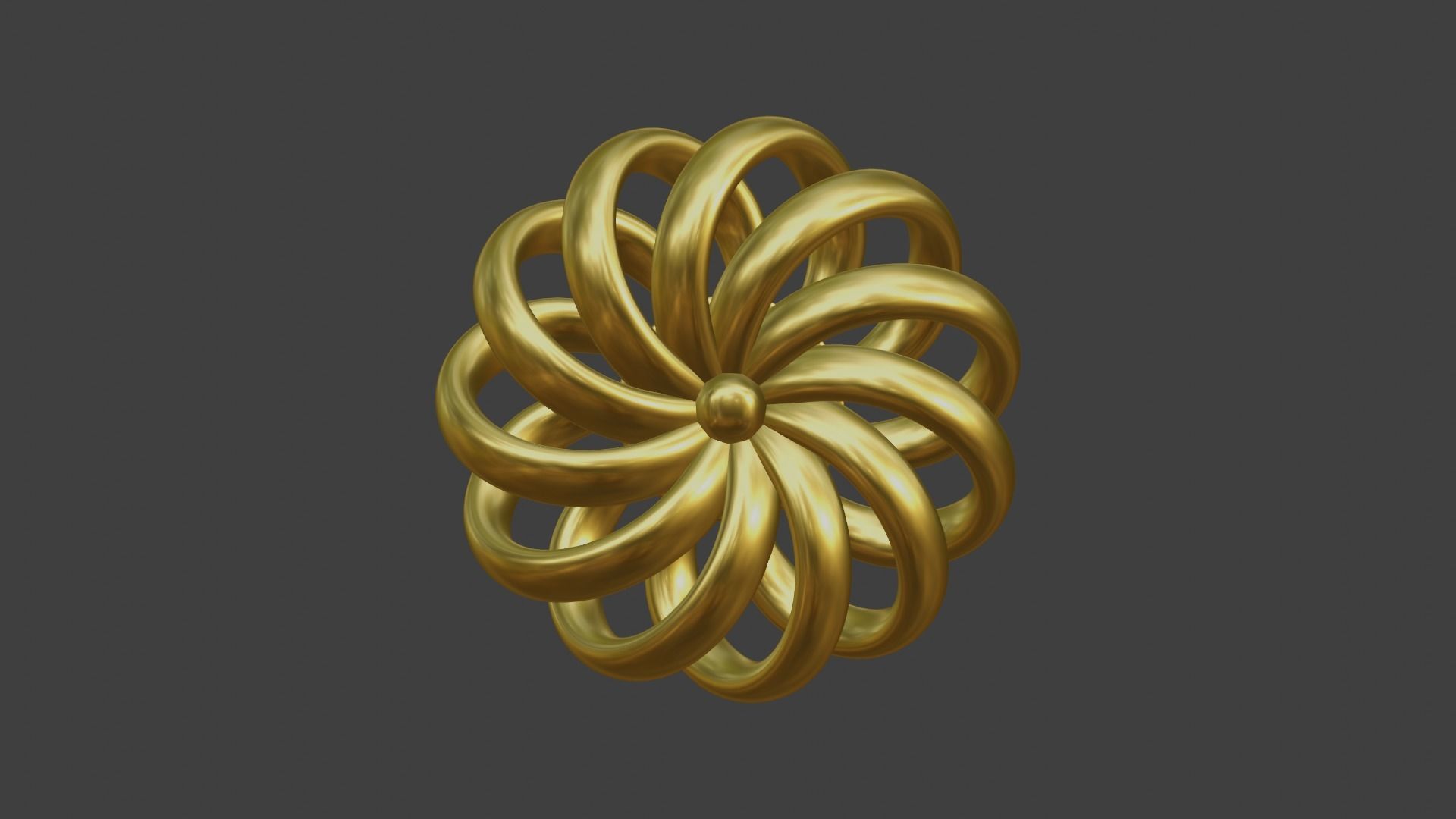 Ear Rings 3D model_1