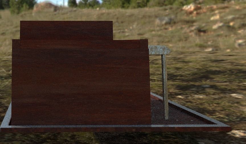 store model building Low-poly 3D model_4