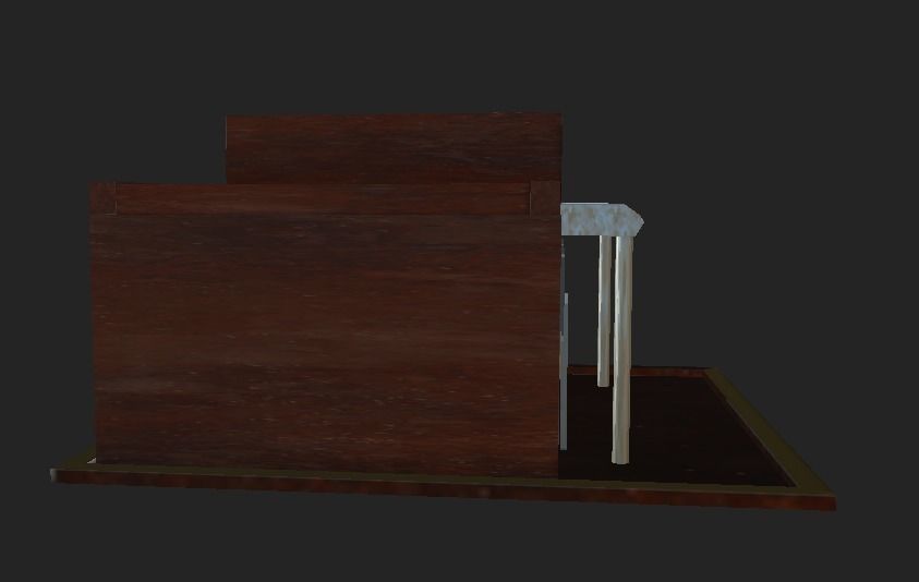 store model building Low-poly 3D model_10