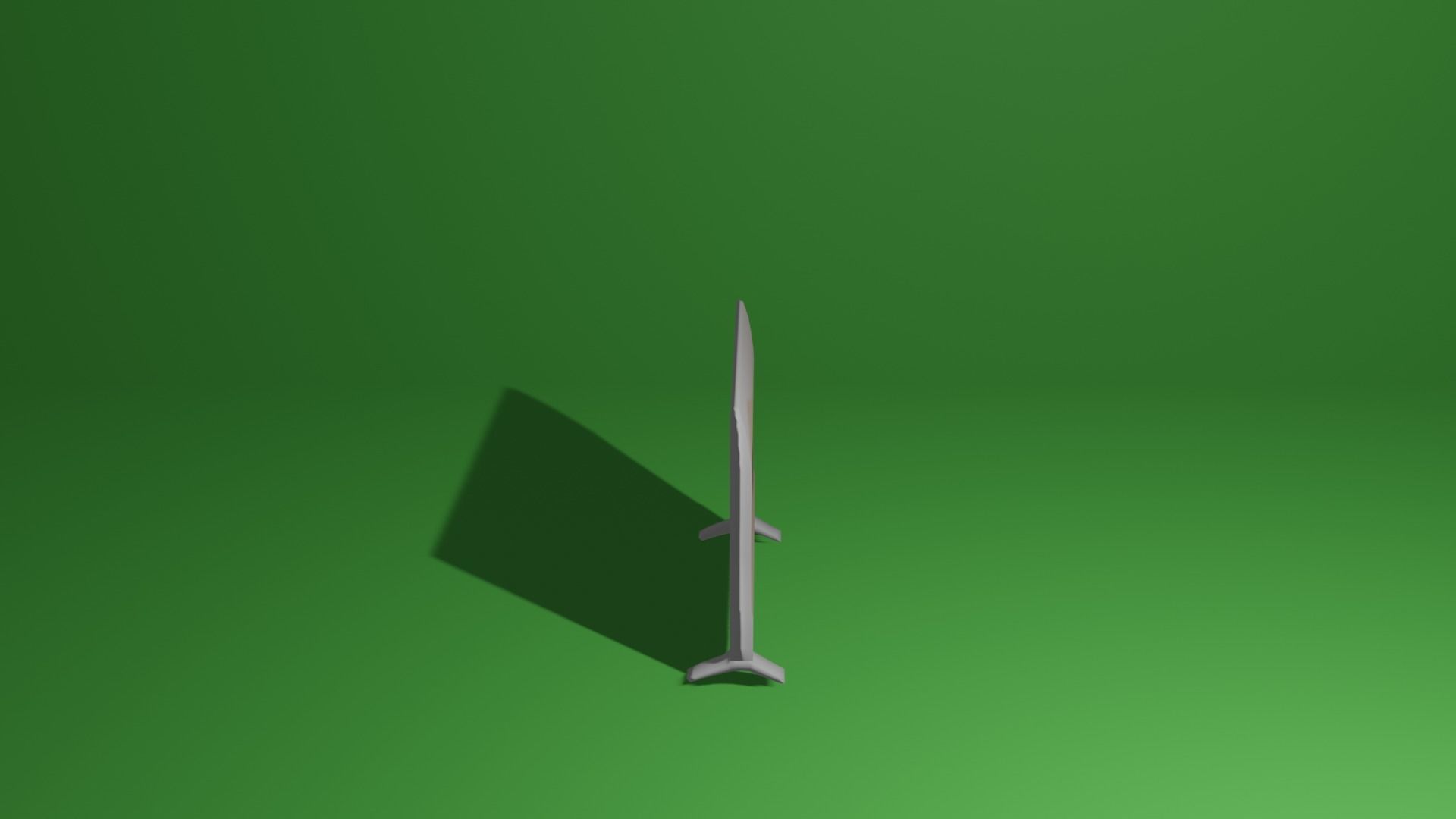 TEXTURED 3d moniter Low-poly 3D model_2