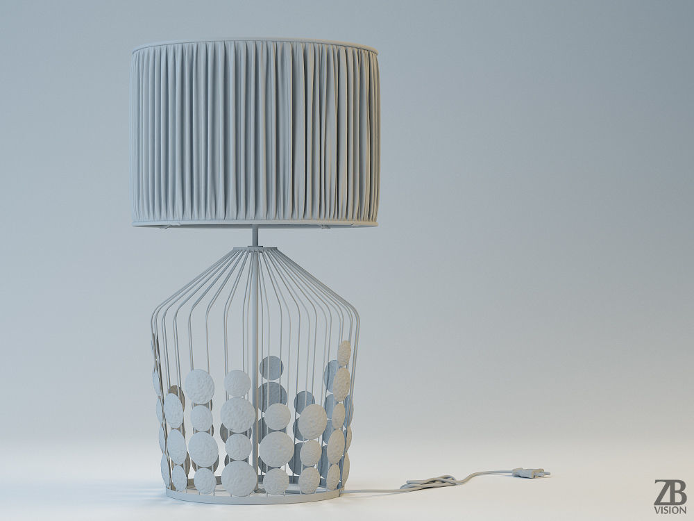 Grapes Table Lamp 3D model_7