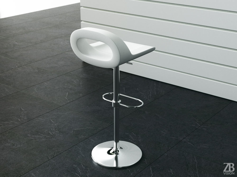 Spot barstool 3D model_2