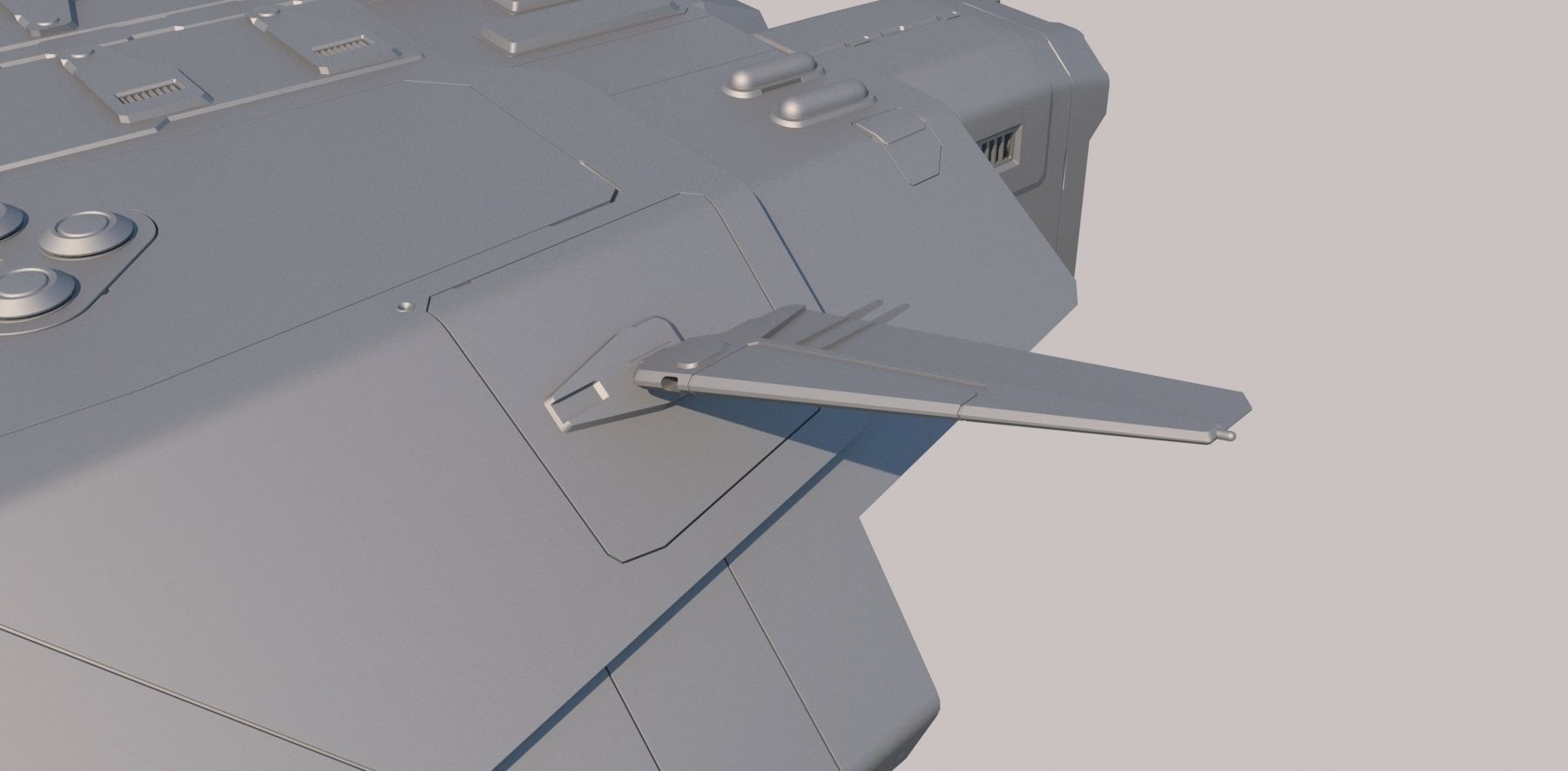 Sci Fi Dropship 3D model_20