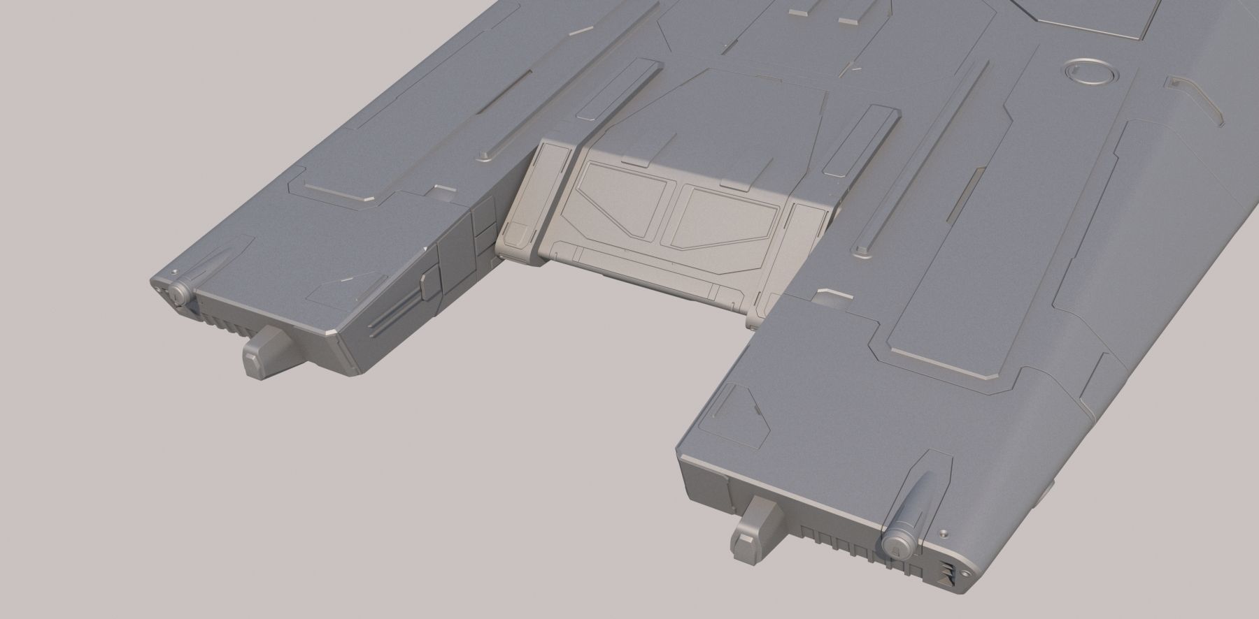 Sci Fi Dropship 3D model_18
