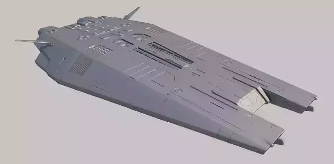 Sci Fi Dropship