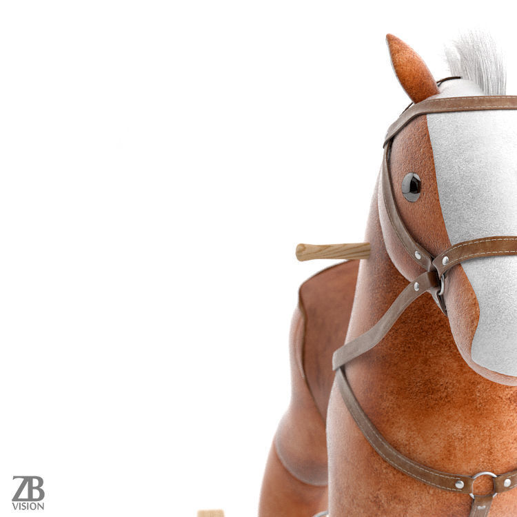 Rocking Horse 3D model_6