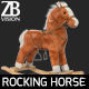 Rocking Horse 3D model_11