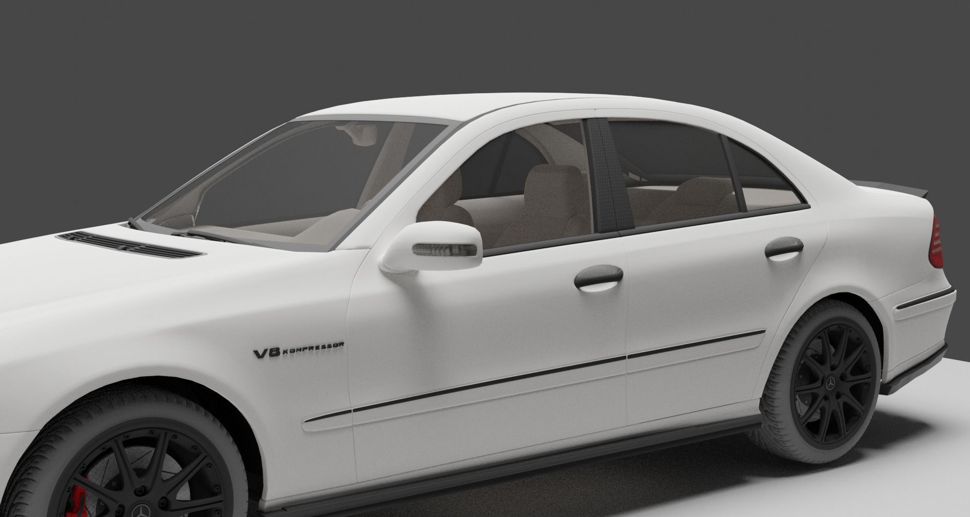 Mercedes-Benz E 63 AMG w211 3D model_1