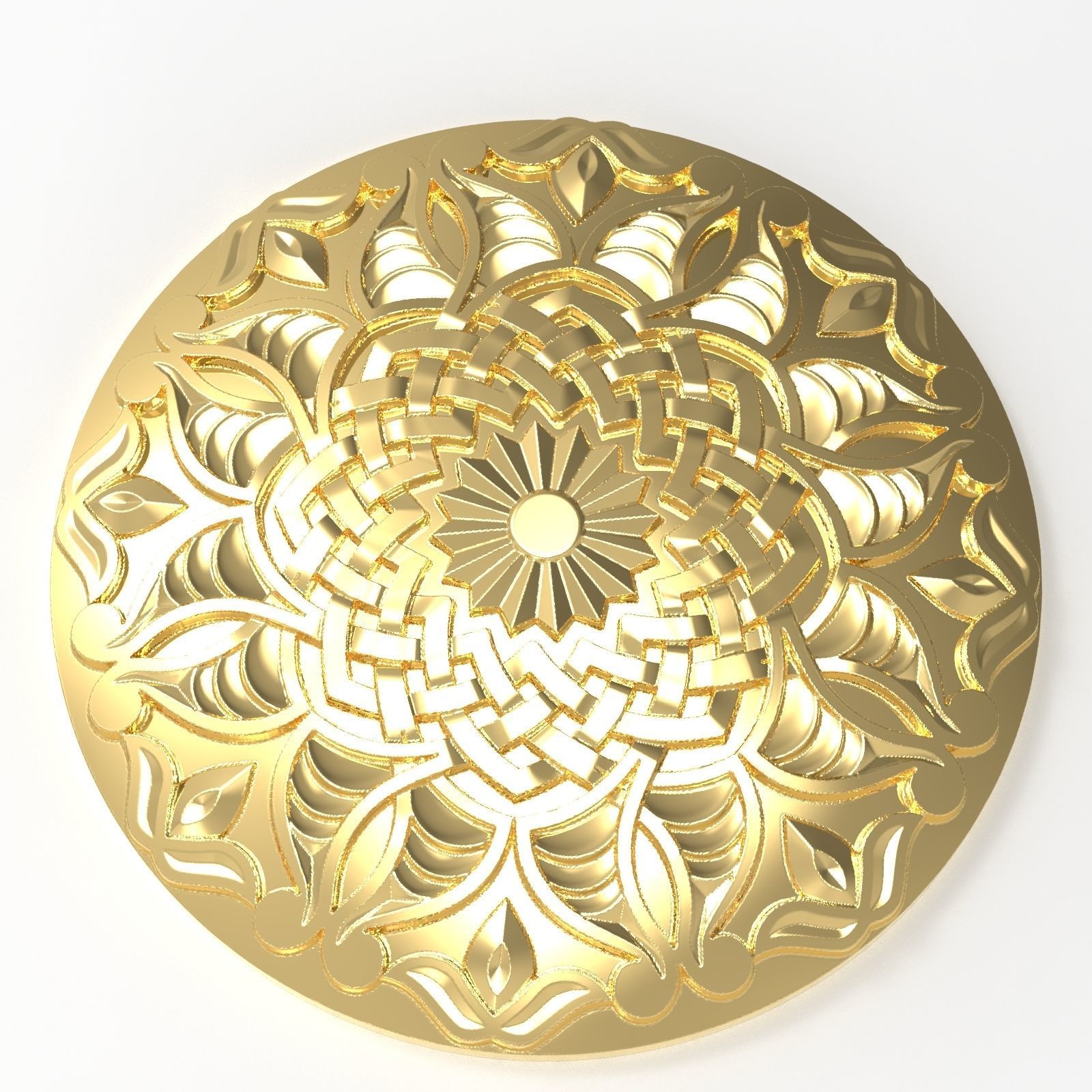 Haykakan Arevakhach Armenian sun cross 3D print model_4