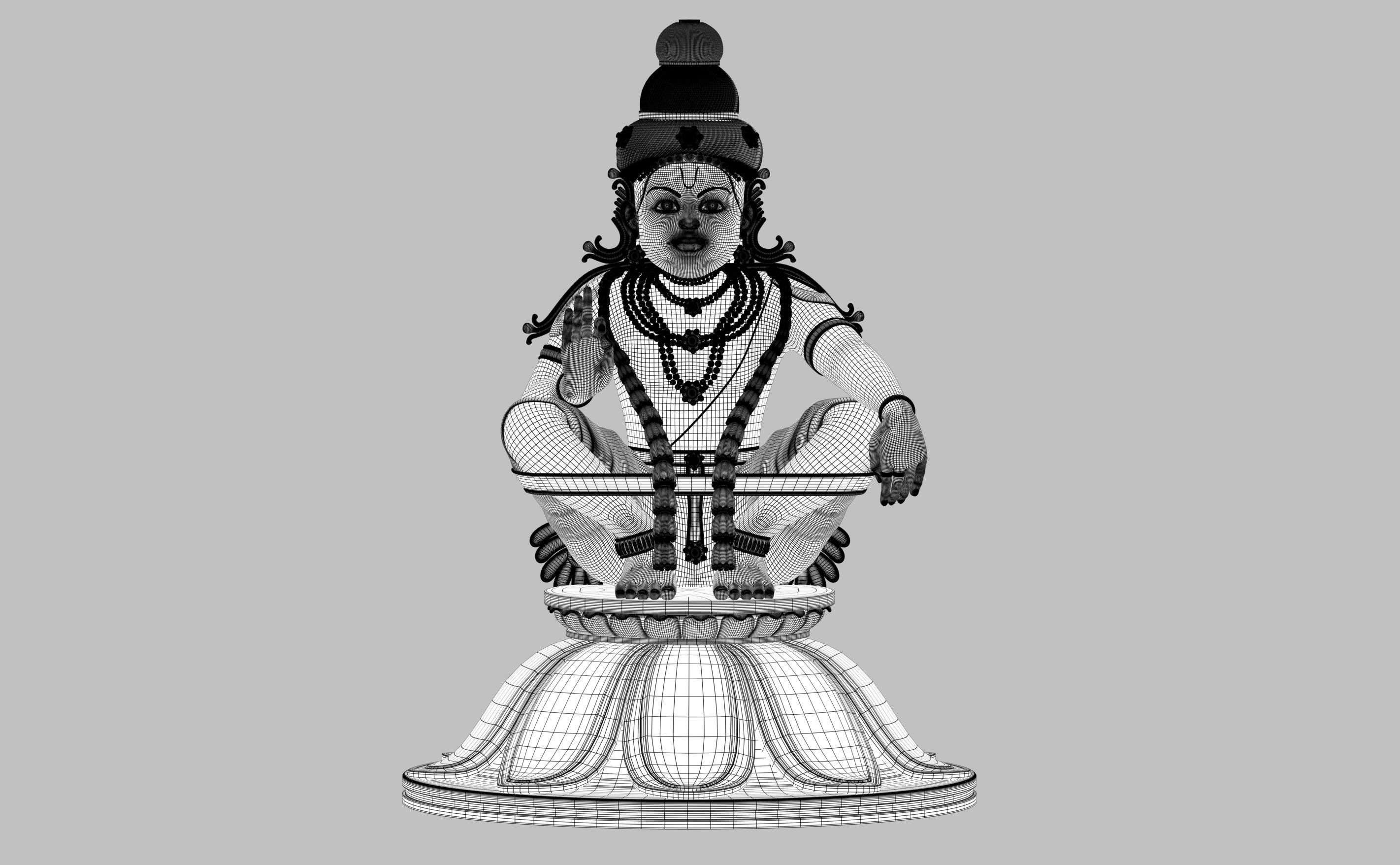 Sami Ayyappan 3D model_7
