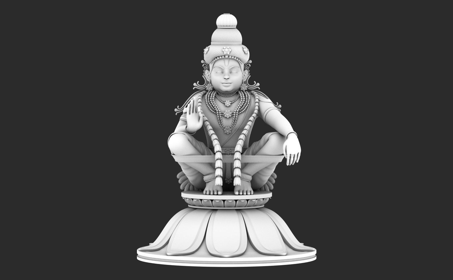 Sami Ayyappan 3D model_8
