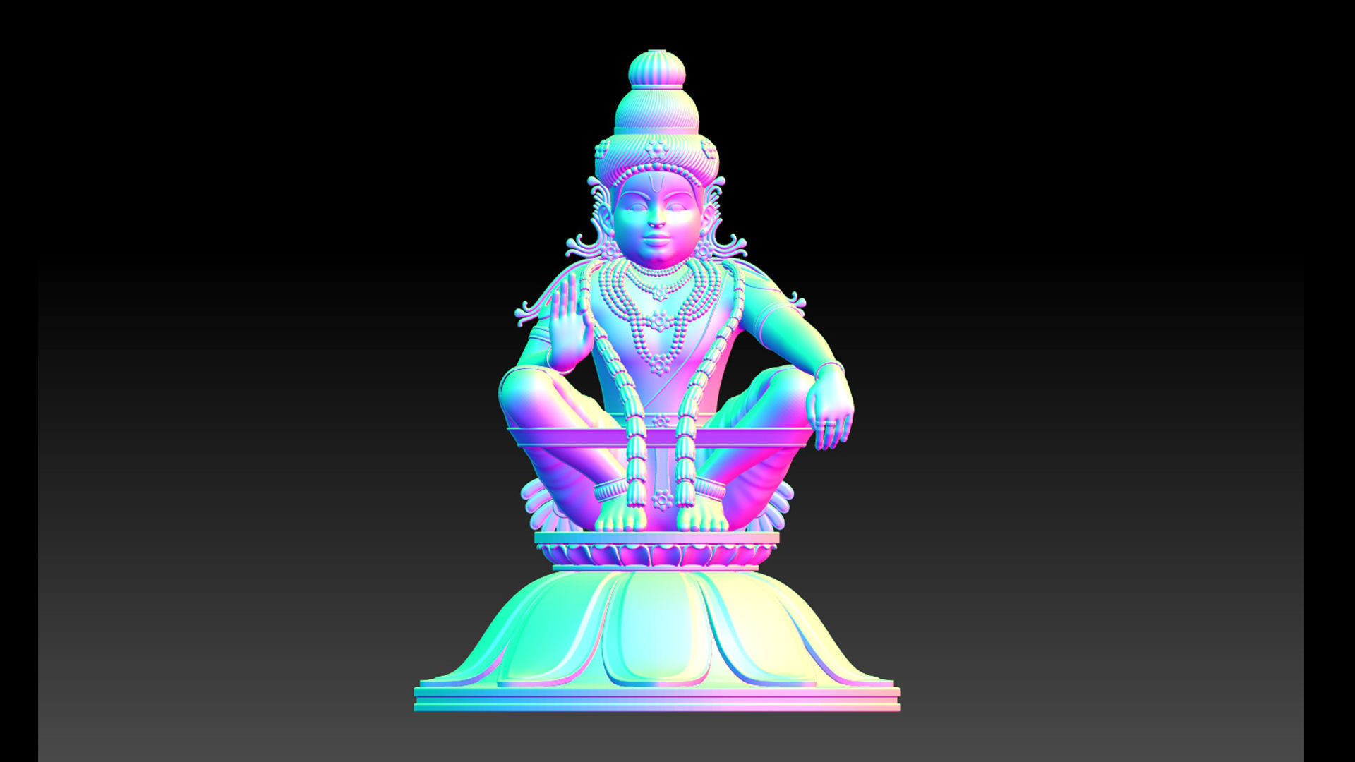 Sami Ayyappan 3D model_9