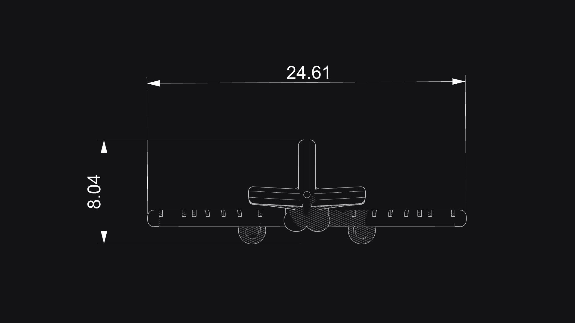 Airplane medallion 3D print model_5