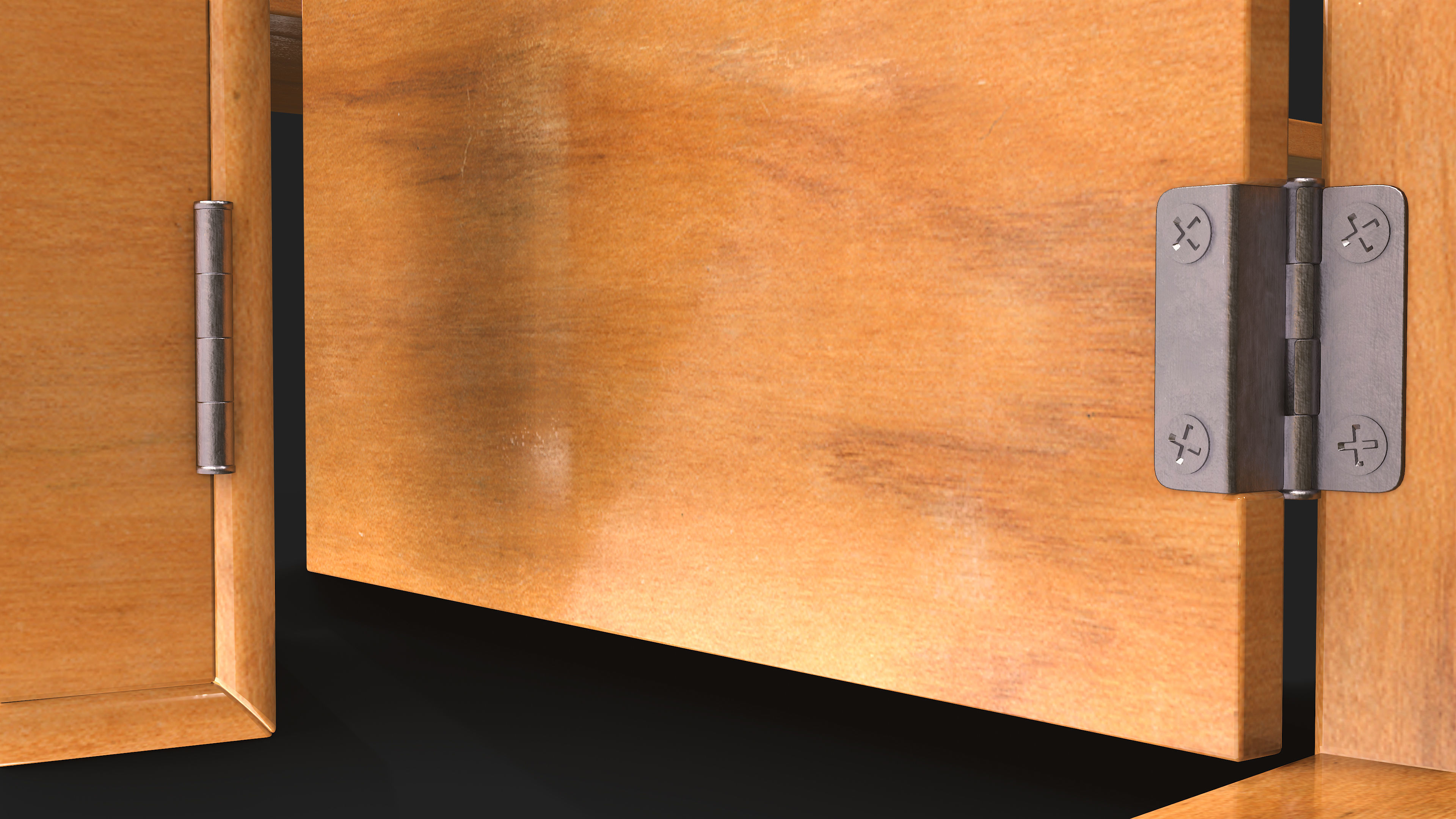 Modular furniture Low-poly 3D model_7