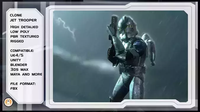 Star Wars Clone Phase 2 jet trooper