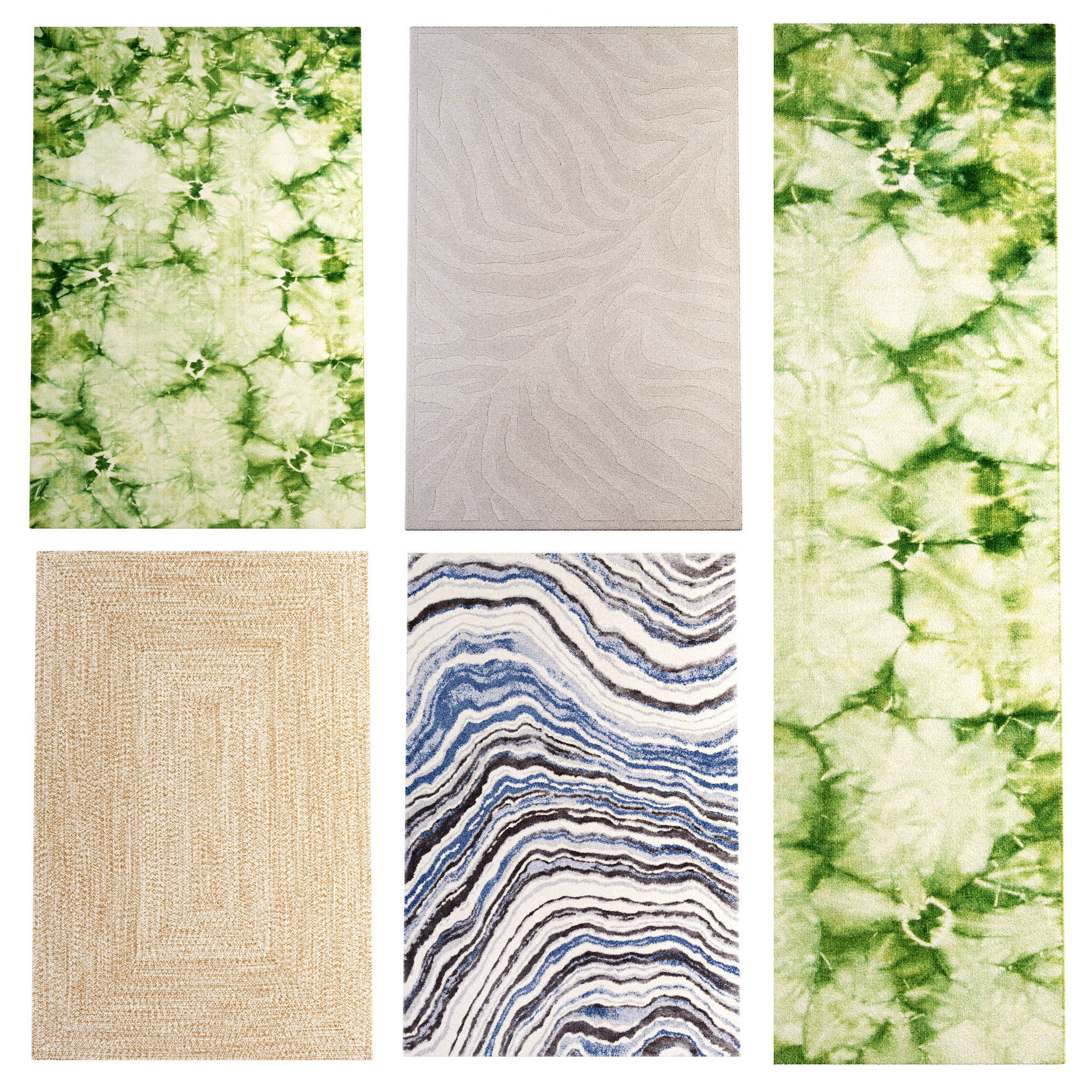 Rug modern 3D model_1