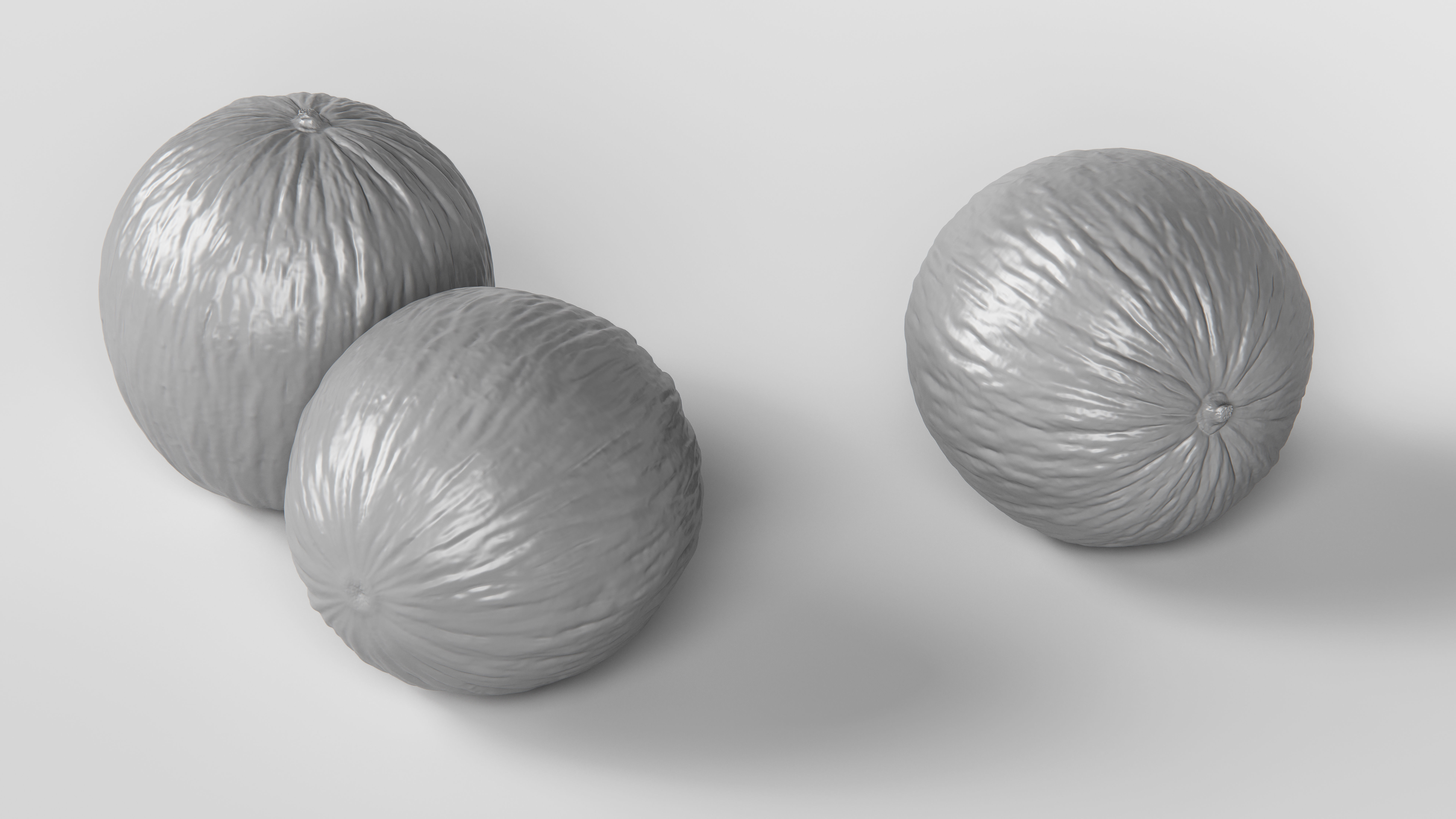 Melon 3D model_3