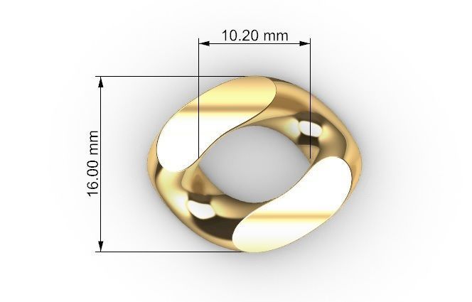 16 MM MIAMI CUBAN LINK PONG SET FOR BRACELET OR NECKLACE 3D print model_6