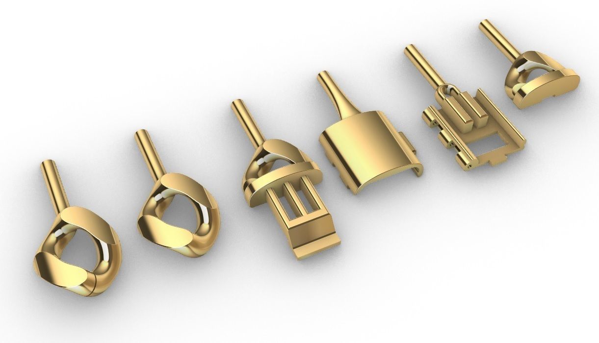 16 MM MIAMI CUBAN LINK PONG SET FOR BRACELET OR NECKLACE 3D print model_16