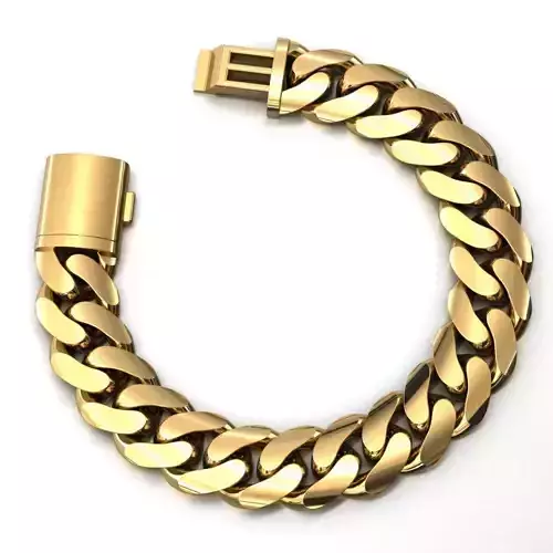 16 MM MIAMI CUBAN LINK PONG SET FOR BRACELET OR NECKLACE 3D print model