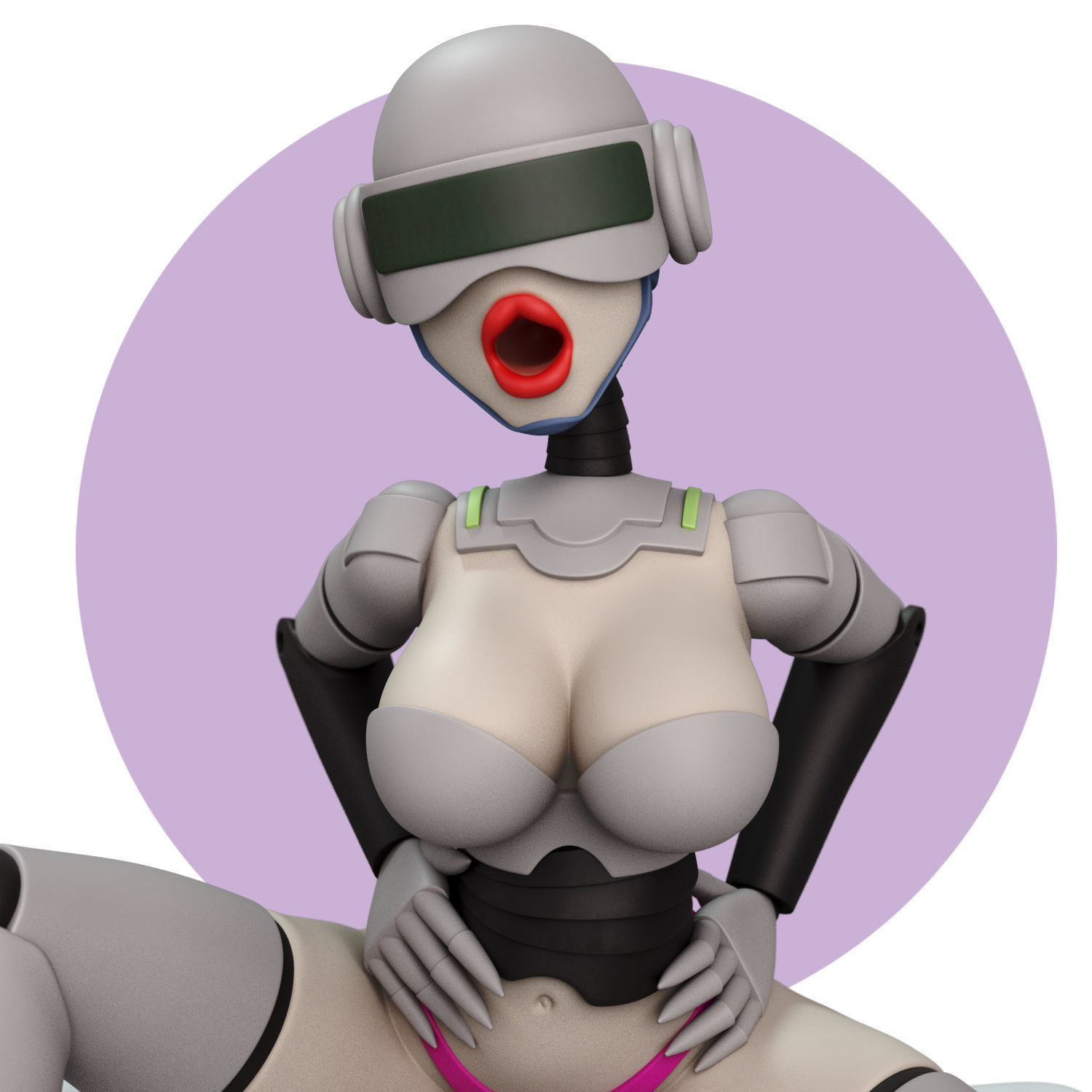 Gwendolyn 3d printing 3D print model_5