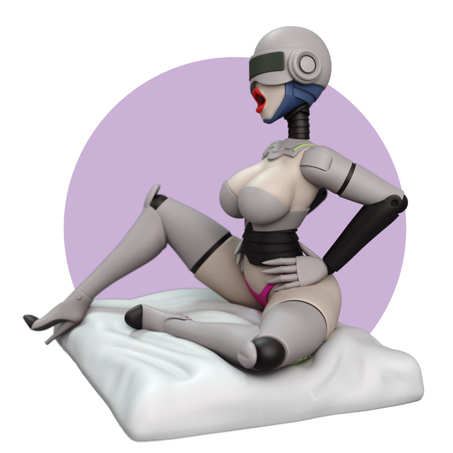 Gwendolyn 3d printing 3D print model_4