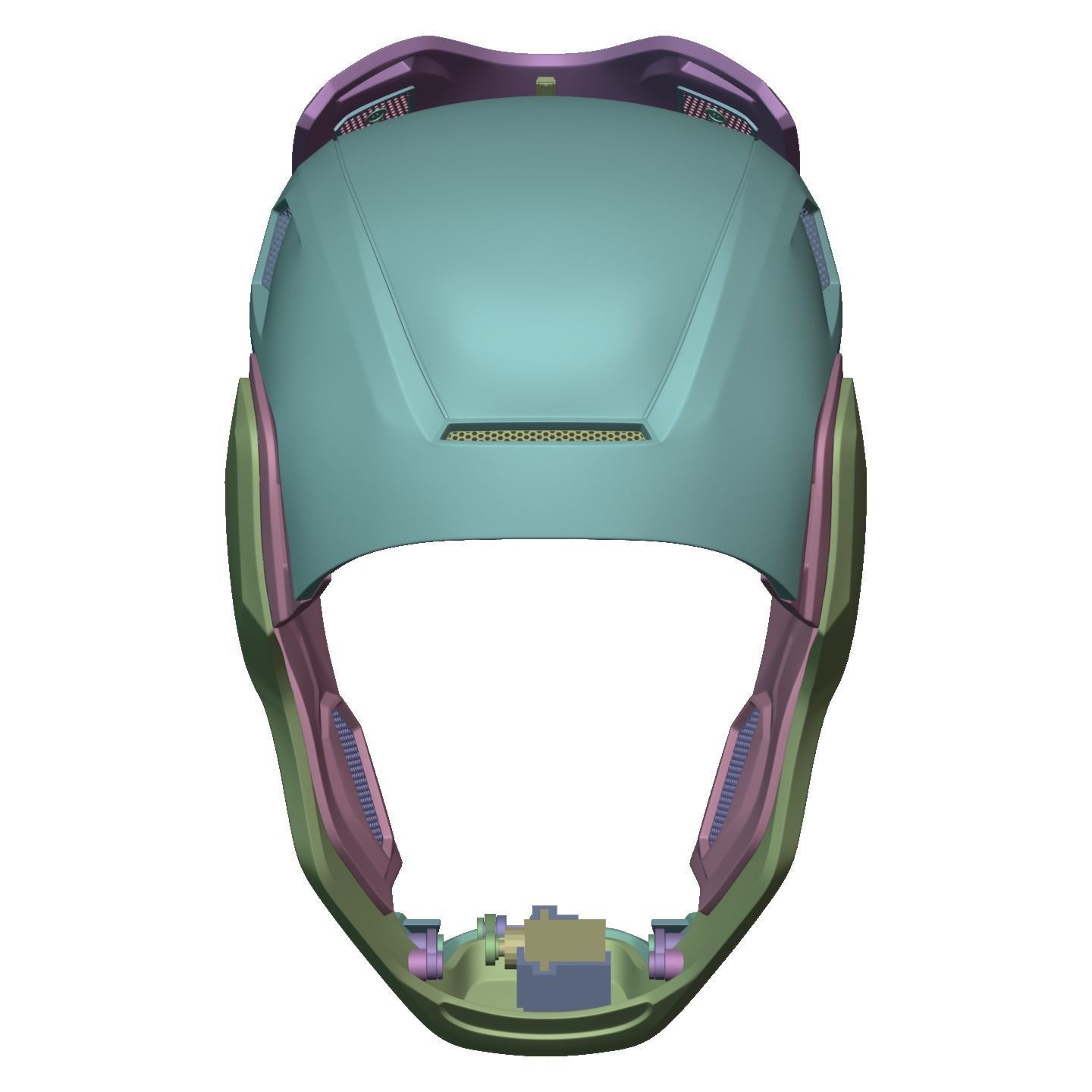 Ironman Mark 80 V3 Helmet 3D Printable Model with Inner Detail 3D print model_18