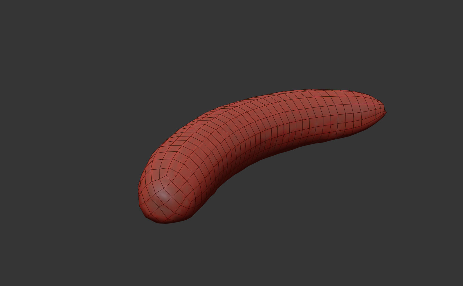 Banana 3D model_10