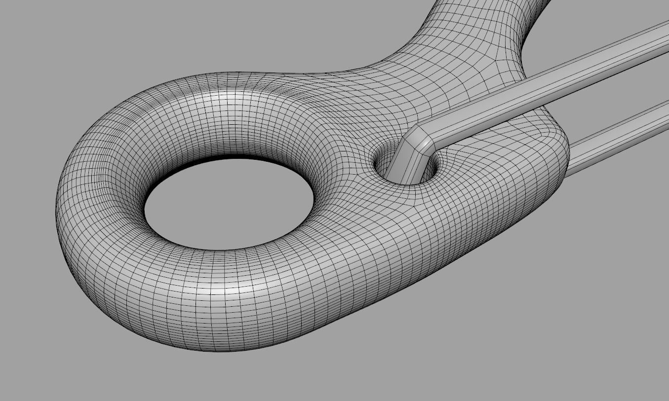 Climbing Carabiner 3D model_8