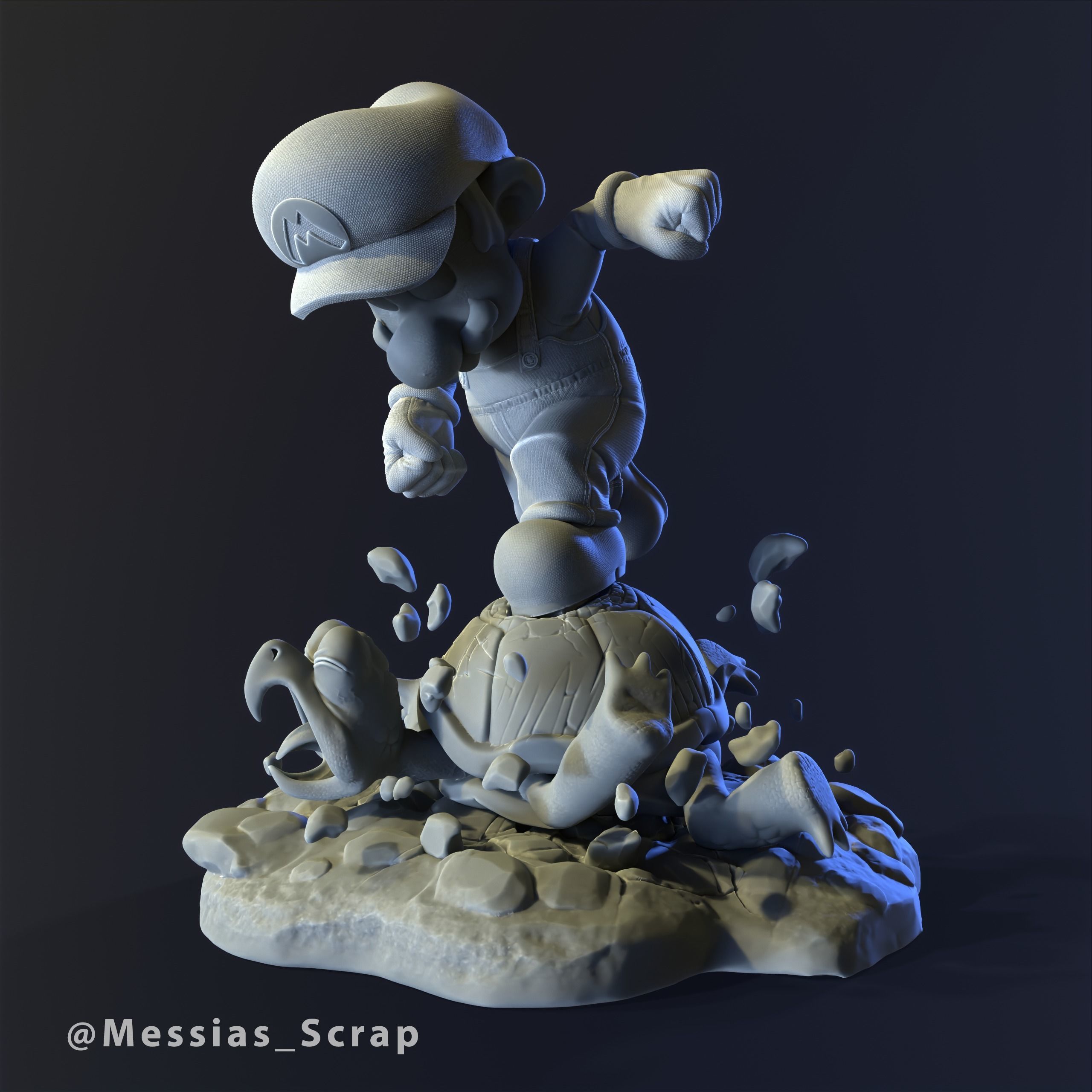 Super Mario 3D print model_3