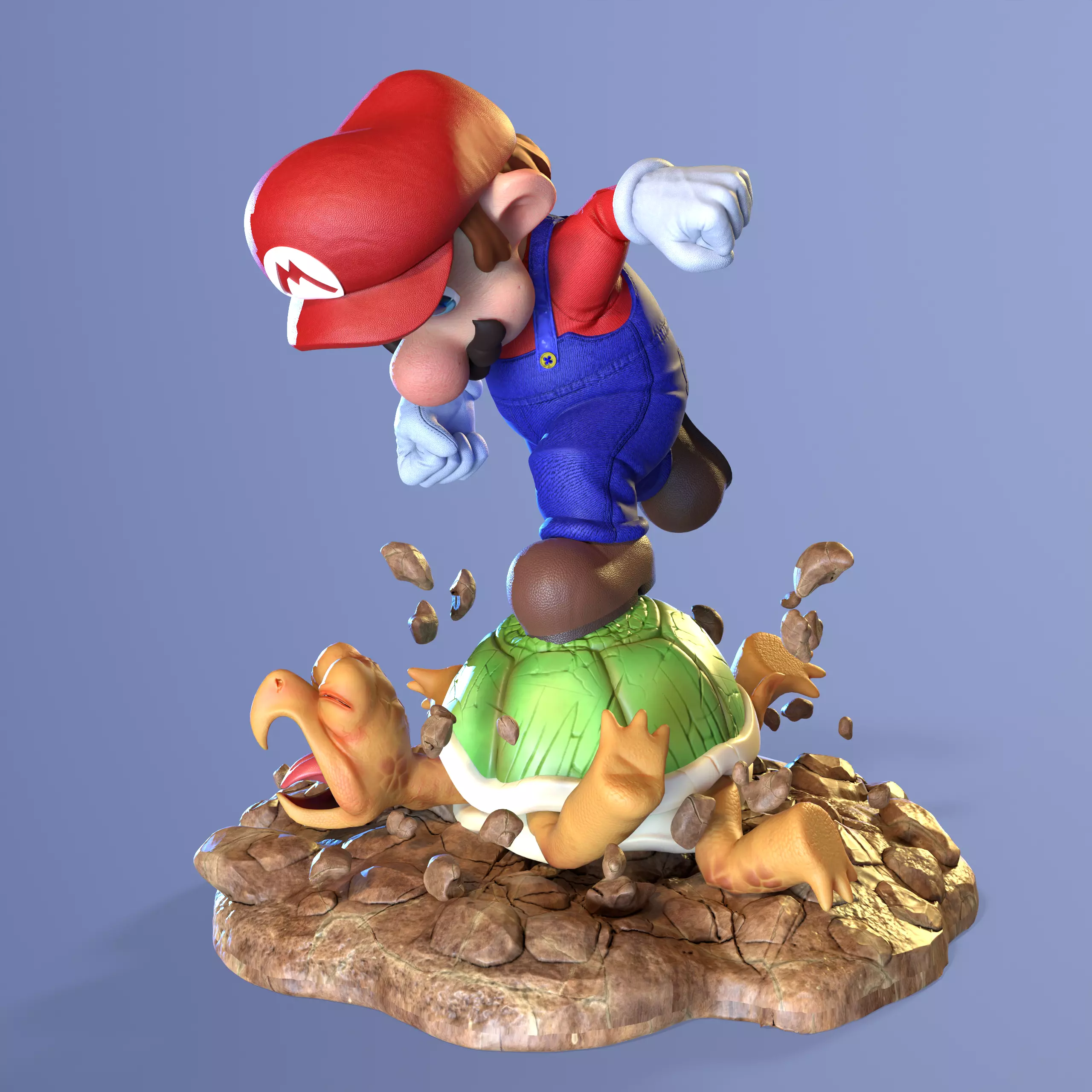 Super Mario 3D print model_0