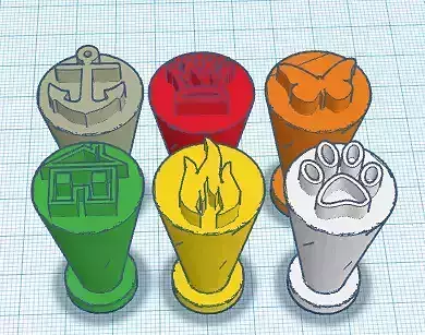Stamp Candy 3D model