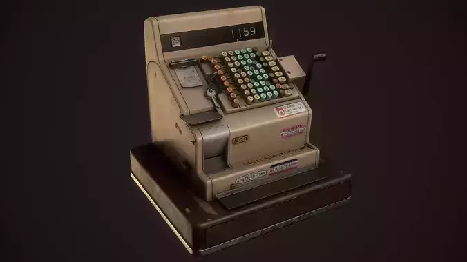 PBR Old Cash Register