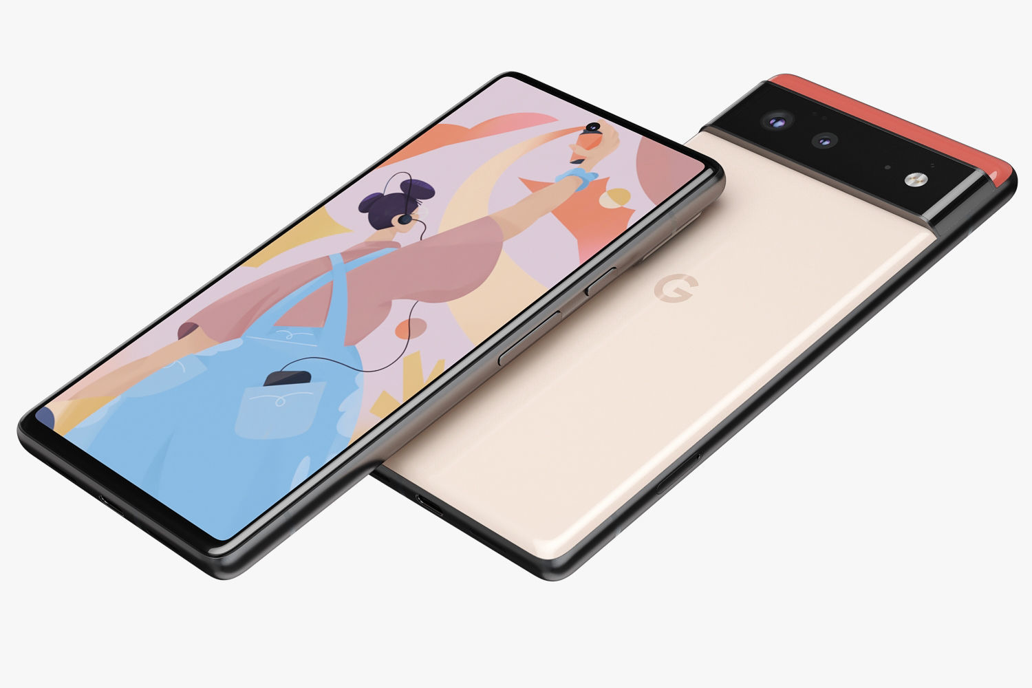 Google Pixel 6 all colors 3D model_8