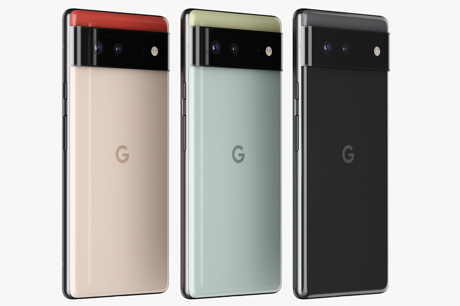 Google Pixel 6 all colors 3D model_11