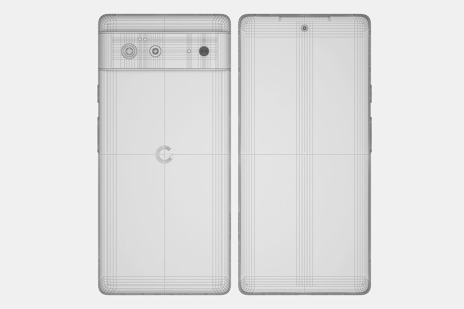 Google Pixel 6 all colors 3D model_22