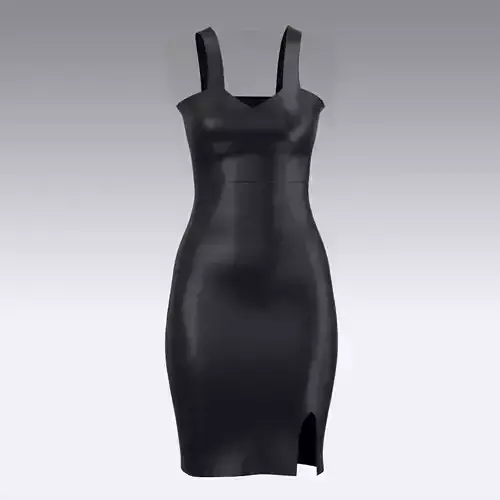 LEATHER DRESS