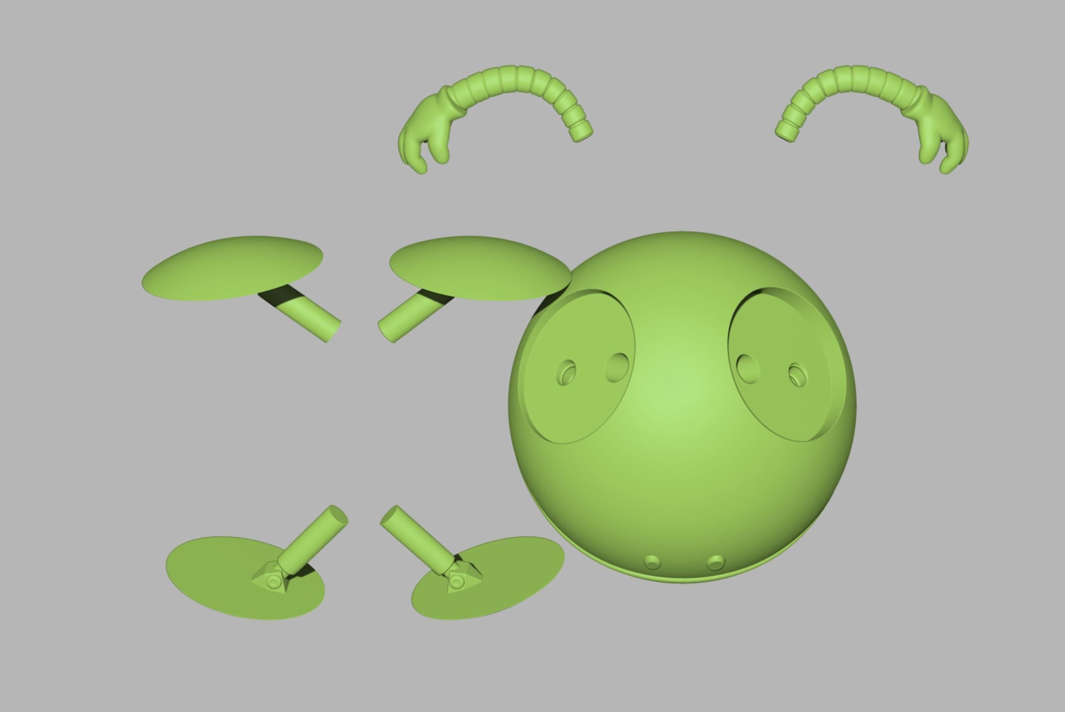 Haro Gundam 3D print model_2