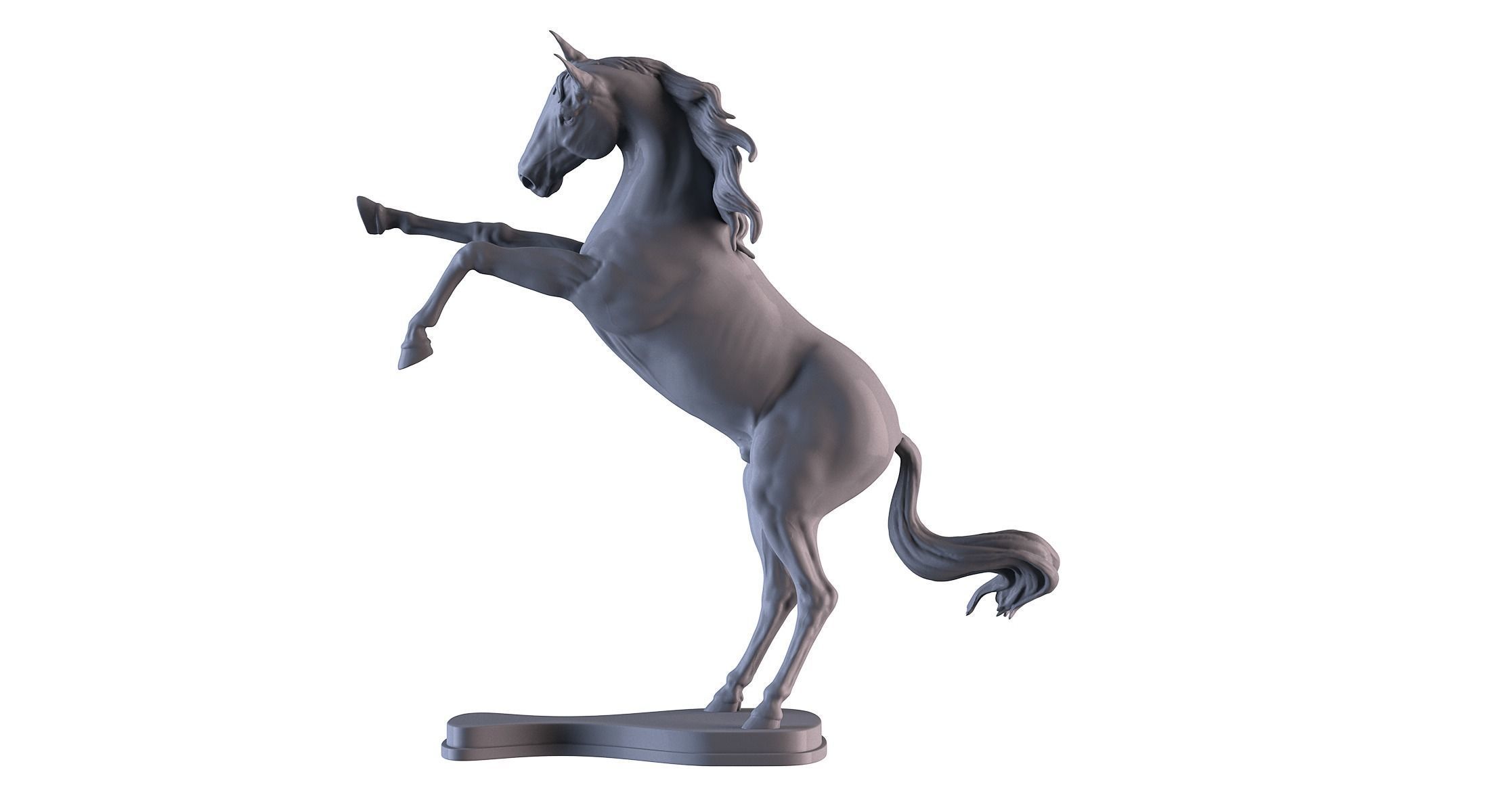 Horse Sculpture 3D print model_1