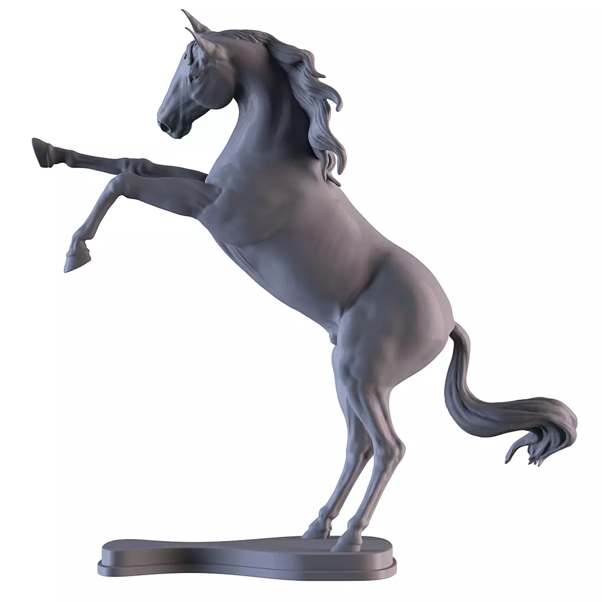 Horse Sculpture 3D print model_0