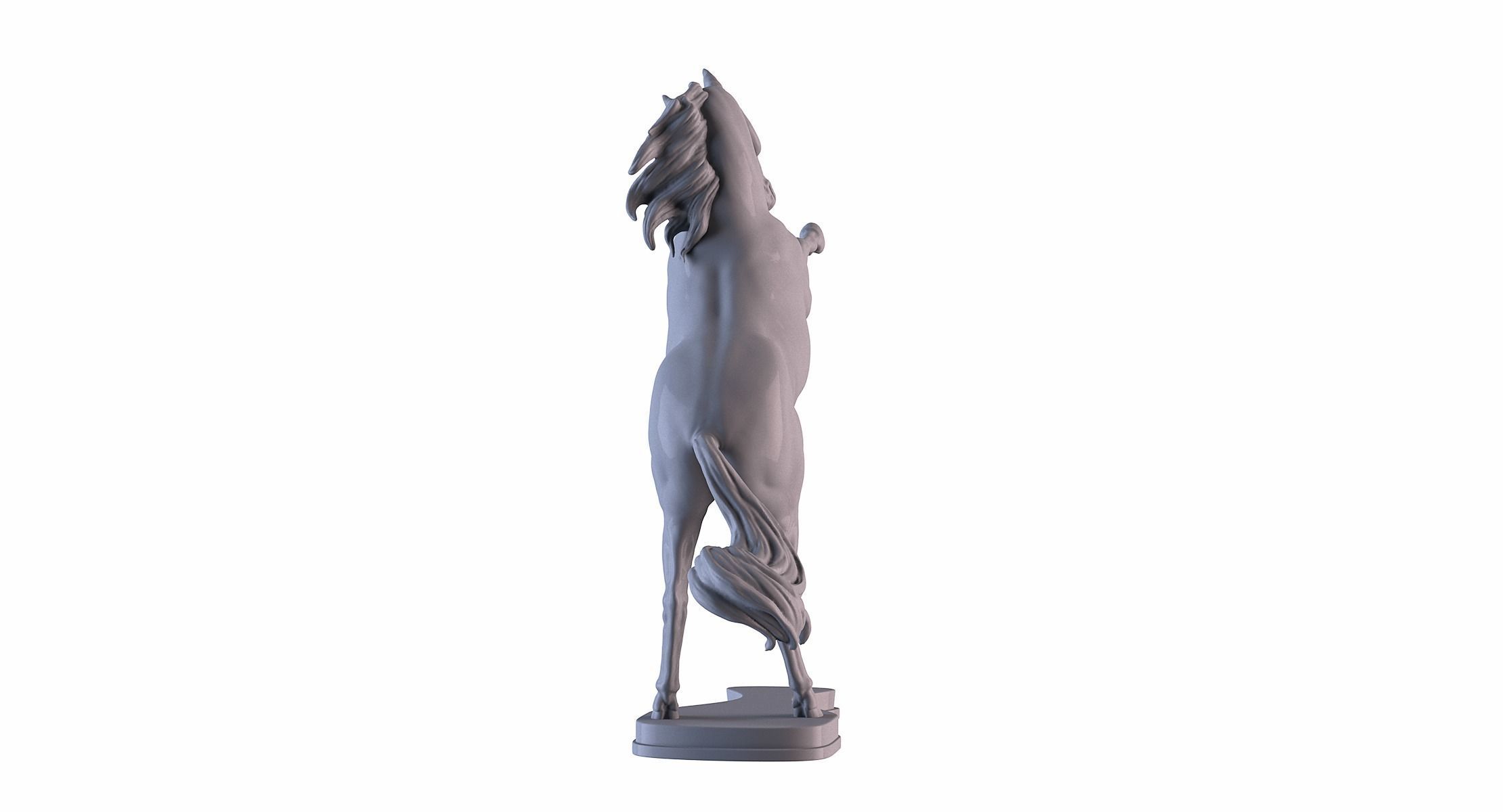 Horse Sculpture 3D print model_3