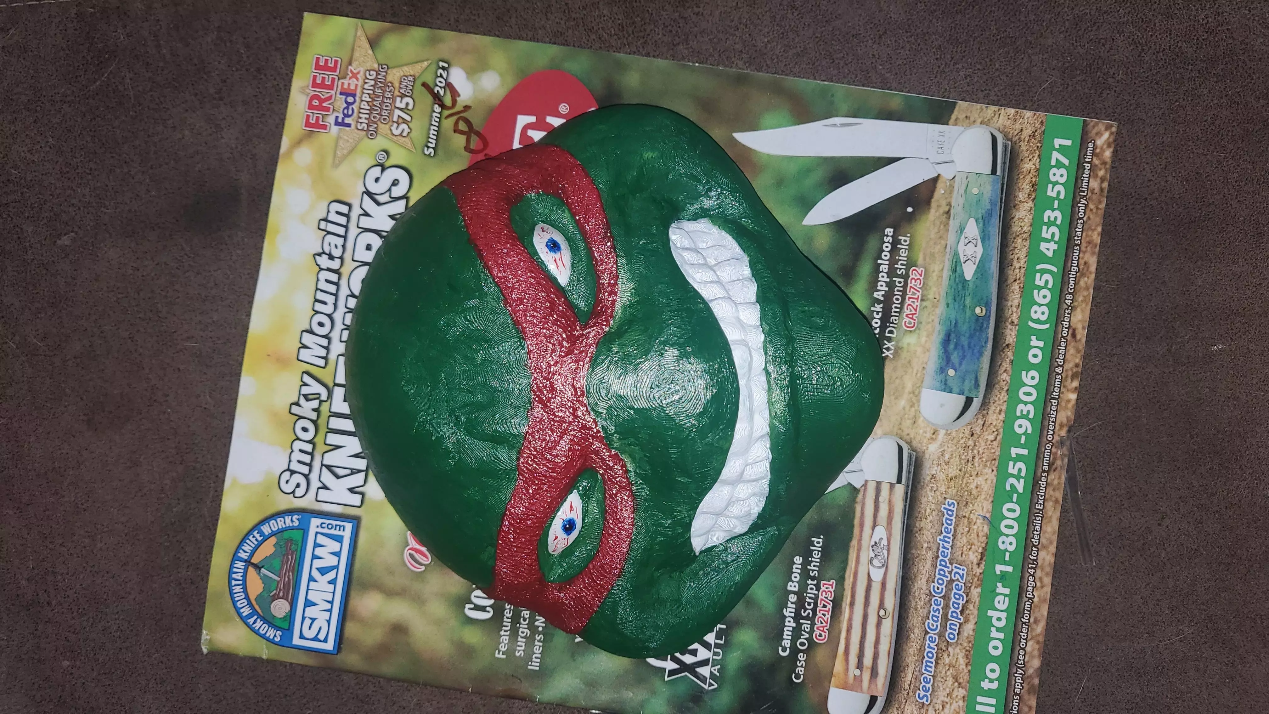 teenage mutant ninja turtles mask 3D print model_0