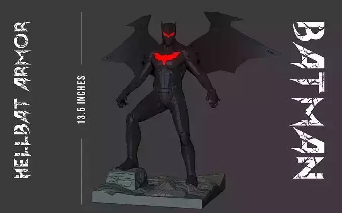 Batman Hellbat Armor 3D print model
