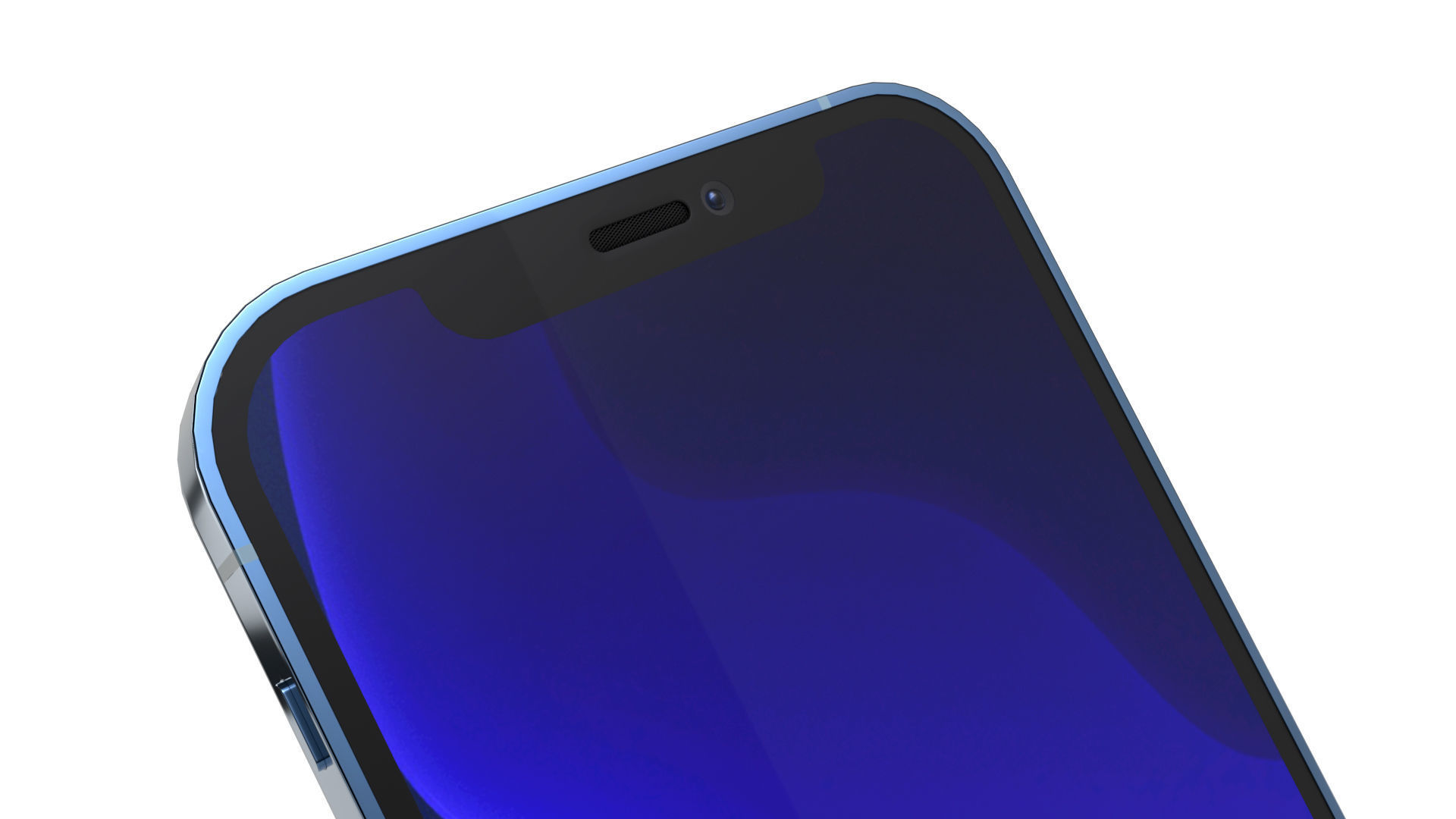 Apple iPhone 12 Pro Low-poly 3D model_4